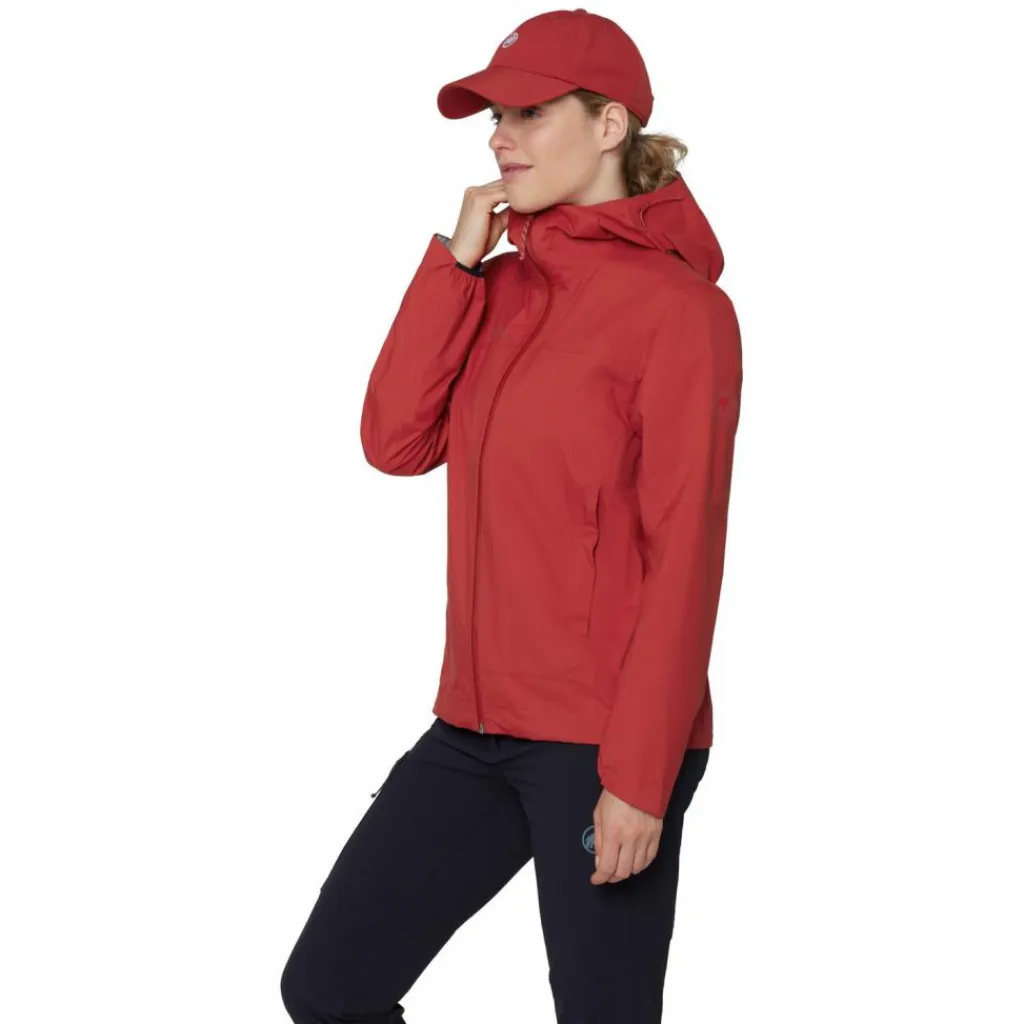 Mammut Skitouren|Trailrunning<· Ducan HS Hooded dark mammut red