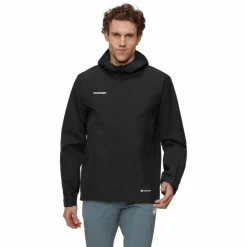 Mammut Bergsteigen|Klettern<· GORE-TEX Treeline Light HS Hooded black