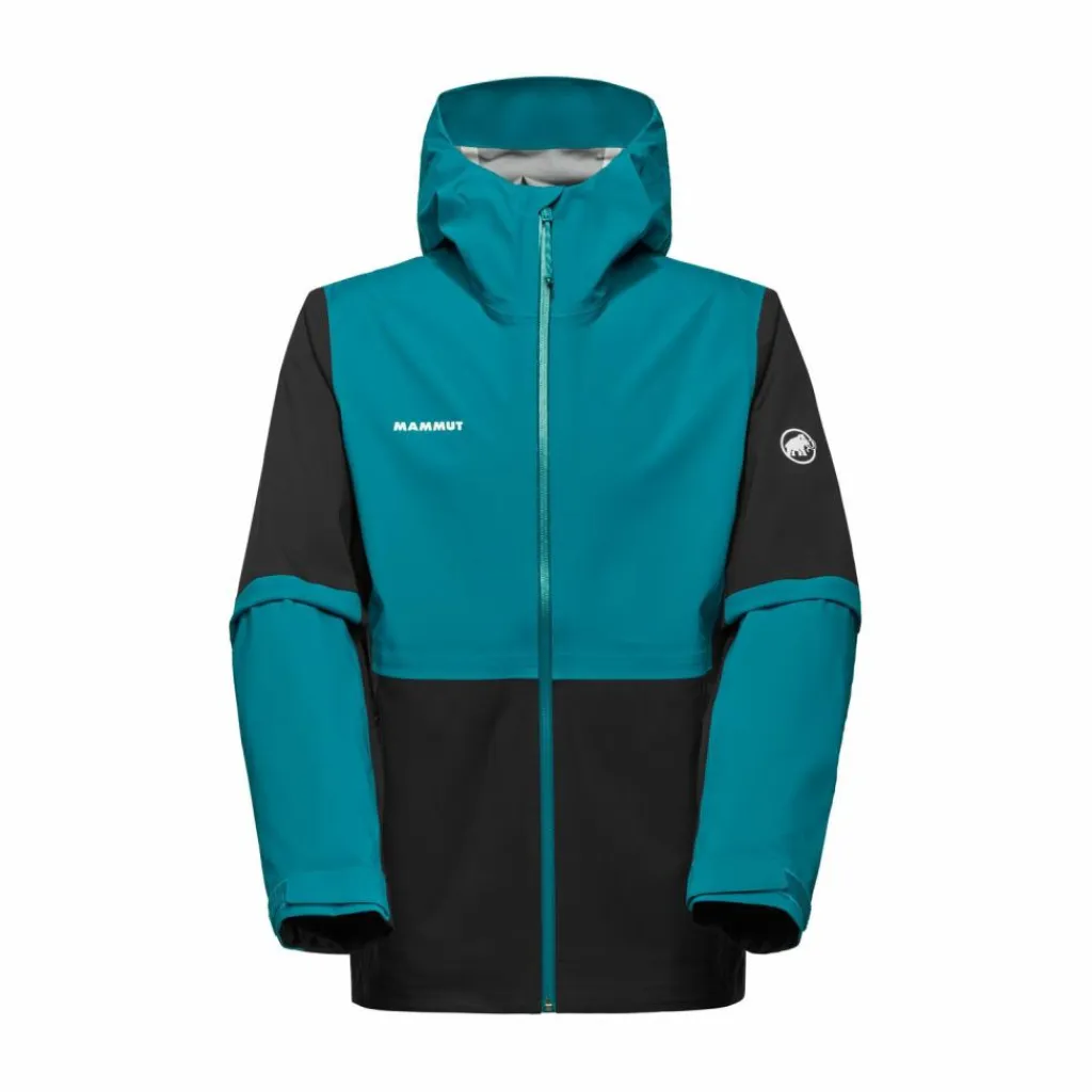 Mammut Skitouren|Klettern<· Linard Guide Hooded black-deep teal