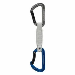 Mammut Sicherung & Karabiner|Sicherung & Karabiner<· Workhorse Keylock 12 cm Quickdraw Straight Gate/Bent Gate Key Lock, grey-blue