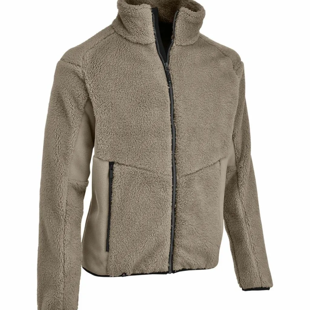 Maul Sport Fleecejacken<· Göteborg - Fleecejacke Beige801