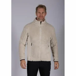 Maul Sport Fleecejacken<· Göteborg - Fleecejacke Beige801