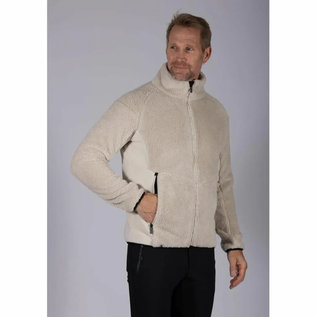 Maul Sport Fleecejacken<· Göteborg - Fleecejacke Beige801
