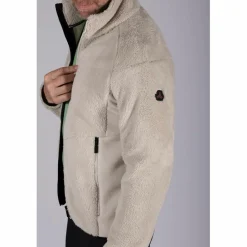 Maul Sport Fleecejacken<· Göteborg - Fleecejacke Beige801