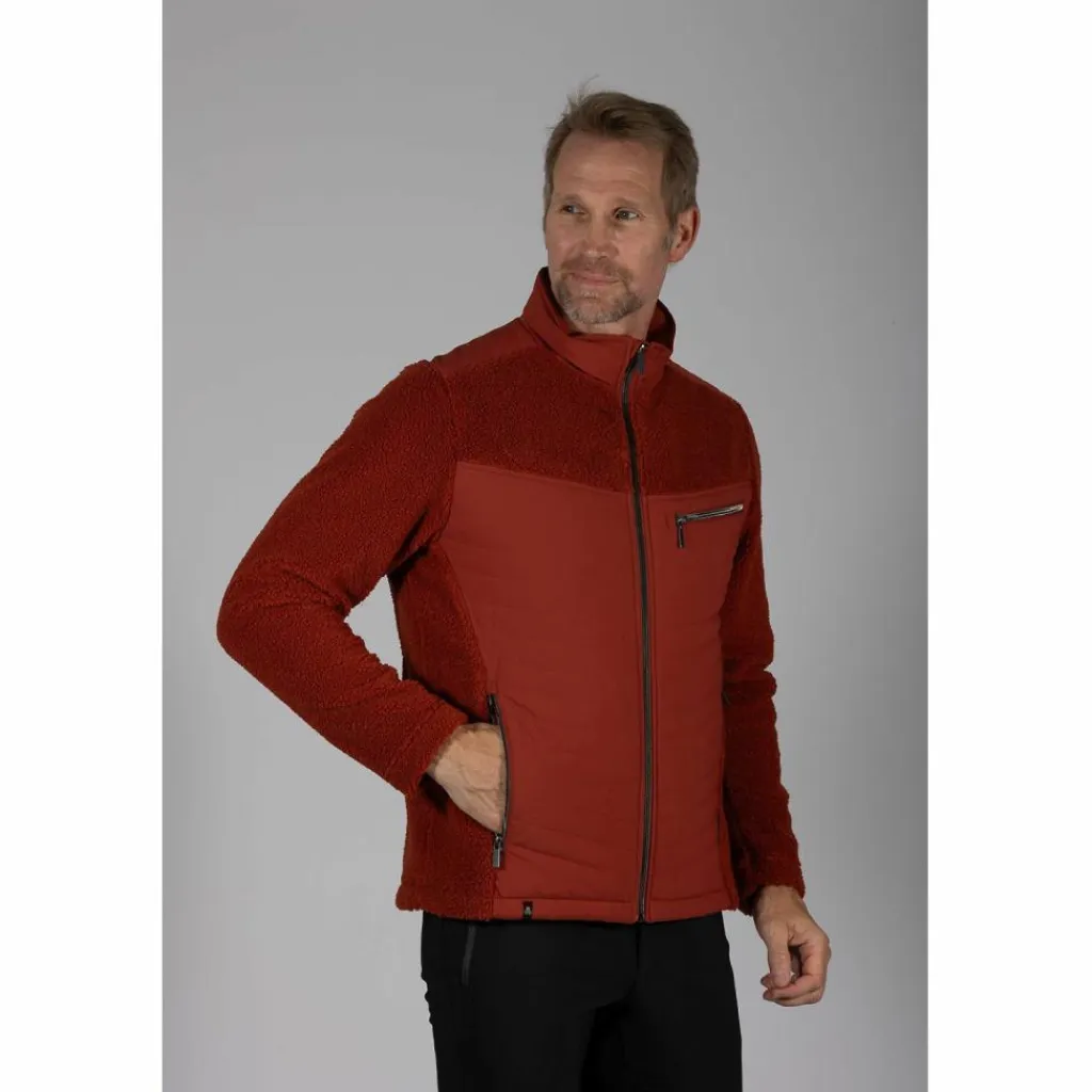Maul Sport Übergangsjacken<· Neuenkirchen - Hybrid-Steppjacke Rot4545