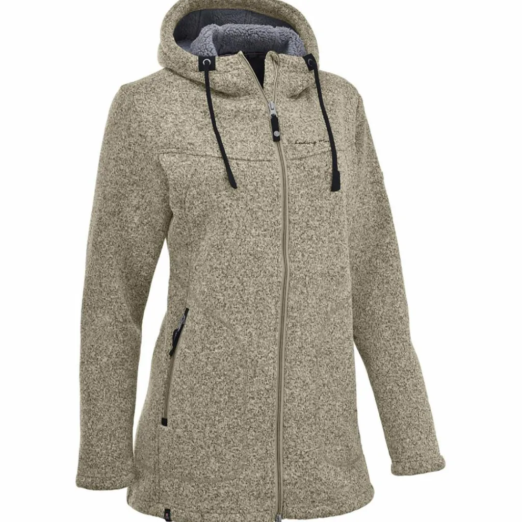 Maul Sport Fleecejacken<· Wilde Kaiserin Beige8016