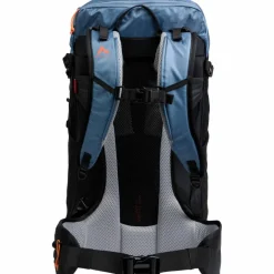 McKinley Trekkingrucksäcke|Wanderrucksäcke<· EDDA I VT 38 VARIO blue dark-orange-cha