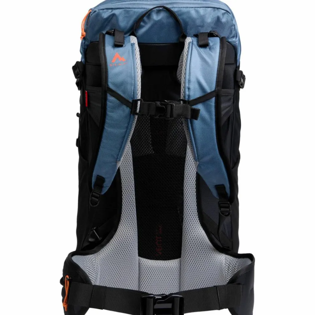 McKinley Trekkingrucksäcke|Wanderrucksäcke<· EDDA I VT 38 VARIO blue dark-orange-cha
