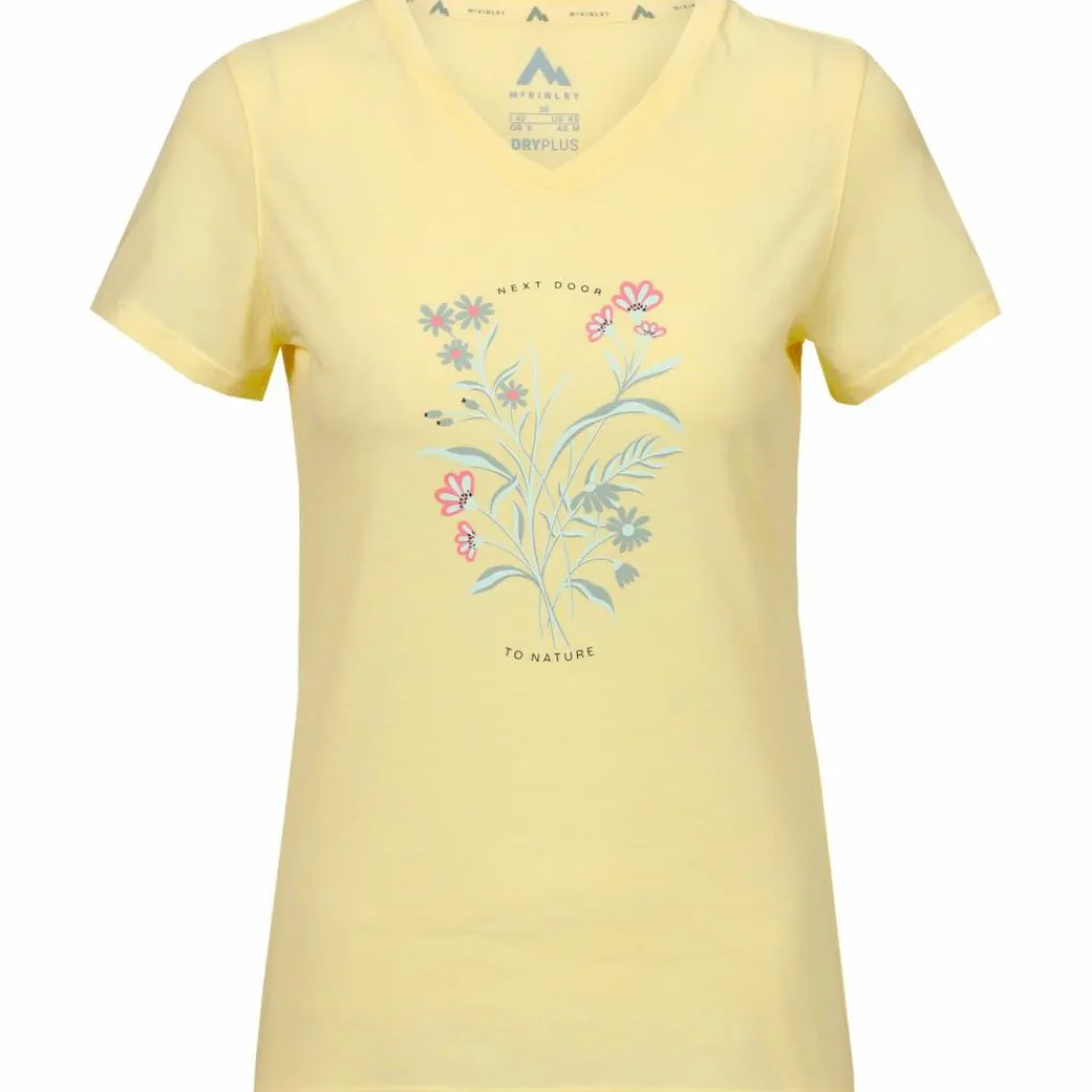 McKinley Shirts<· Nata II melange-yellow light