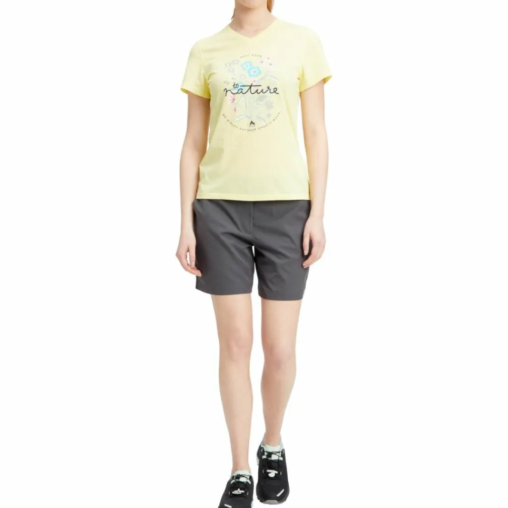 McKinley Shirts<· Nata II melange-yellow light