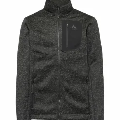 McKinley Jacken|Fleecejacken<· Skeena III melange-black night