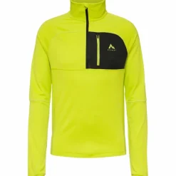 McKinley Shirts<· Tampo II melange-green lime