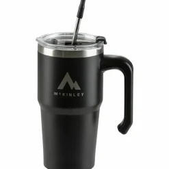 McKinley Trinkzubehör|Trinkzubehör<· Thermo 600ml Strohhalm black