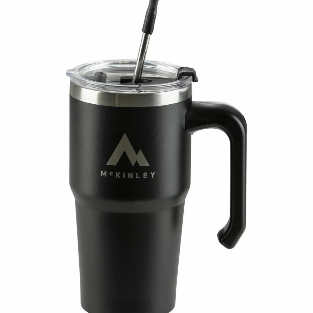 McKinley Trinkzubehör|Trinkzubehör<· Thermo 600ml Strohhalm black