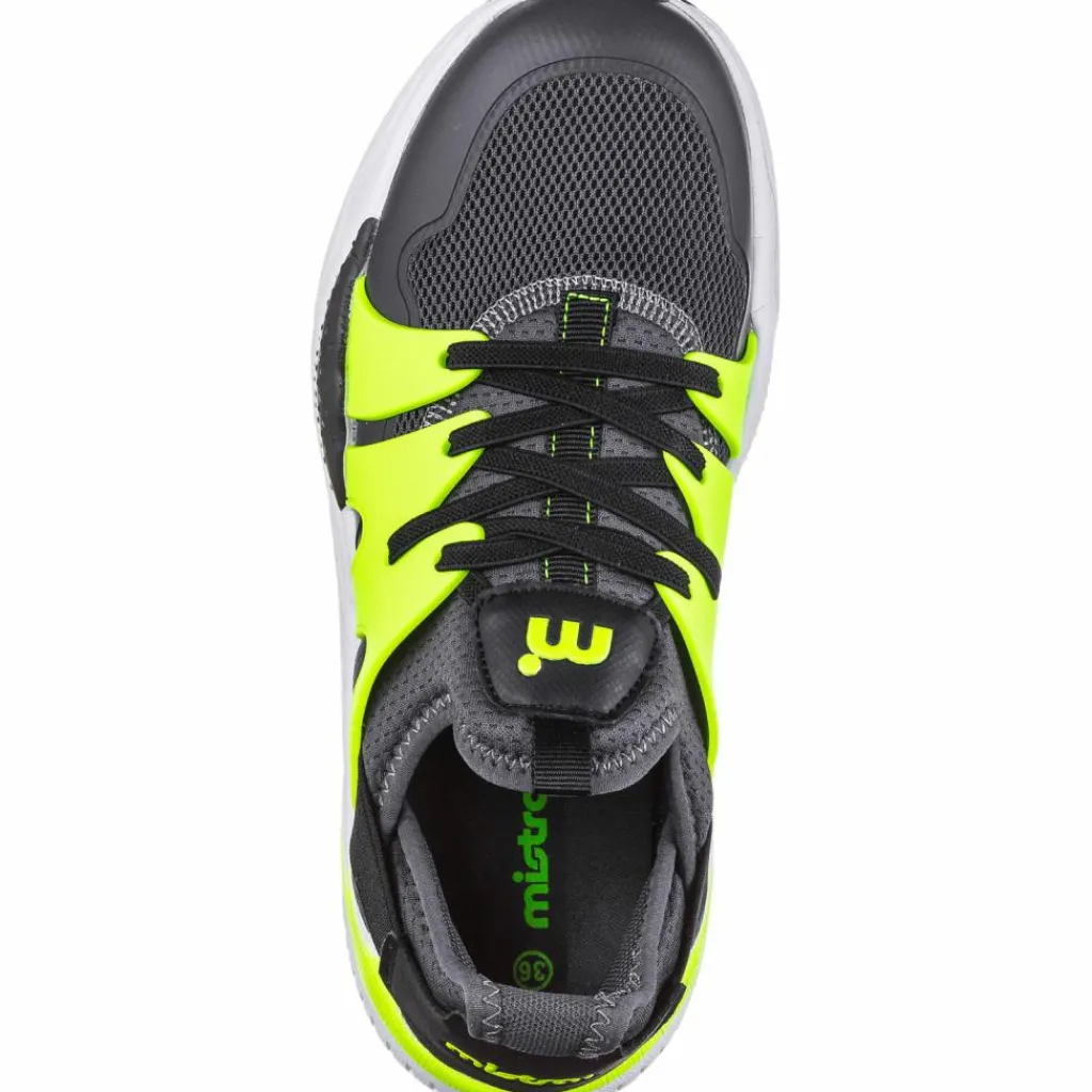 Mistral Sneaker<· Wayrack Boy dark grey-lime