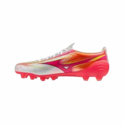 Mizuno Fußballschuhe<· Alpha III Elite FG weisslila