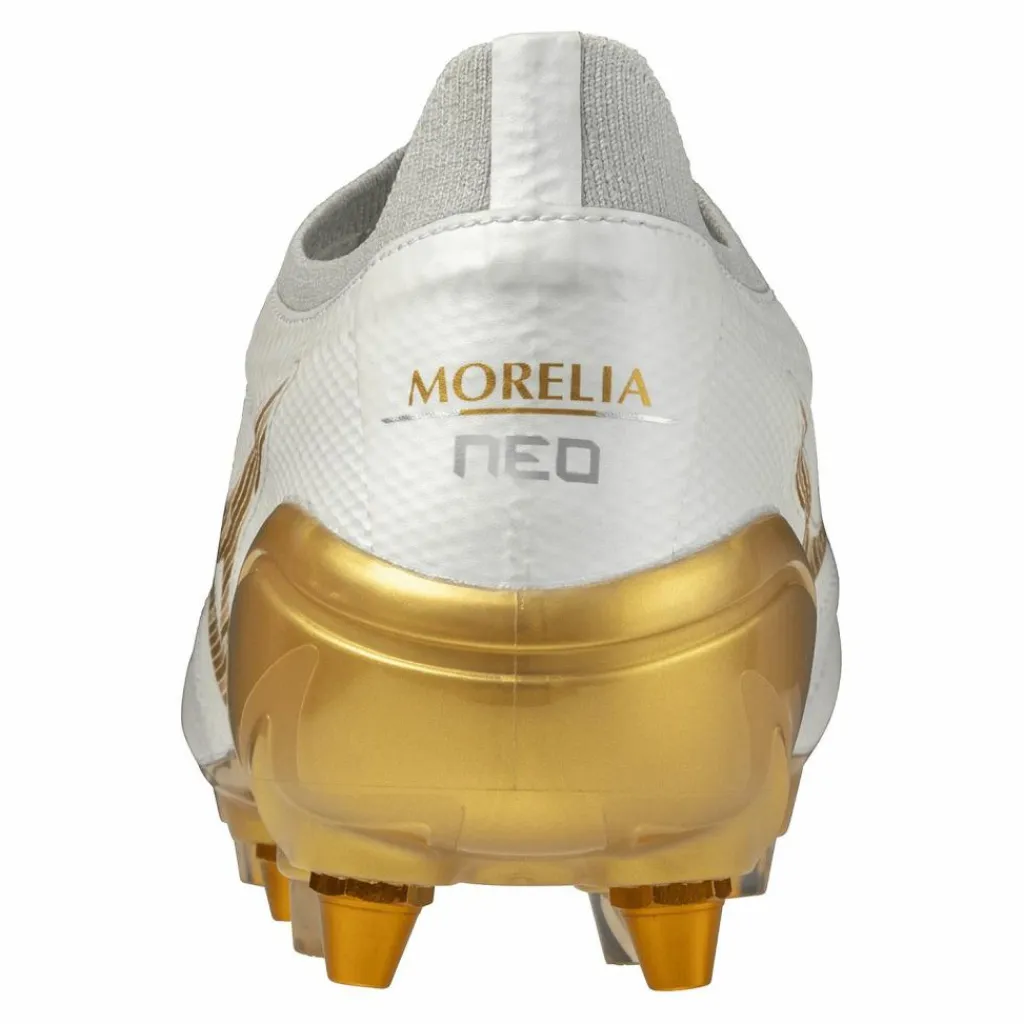 Mizuno Fußballschuhe|Fußballschuhe<· Morelia Neo IV B Elite SG Sky weissgold