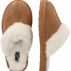 Mols Hausschuhe<· Tamara 5006 Sudan Brown