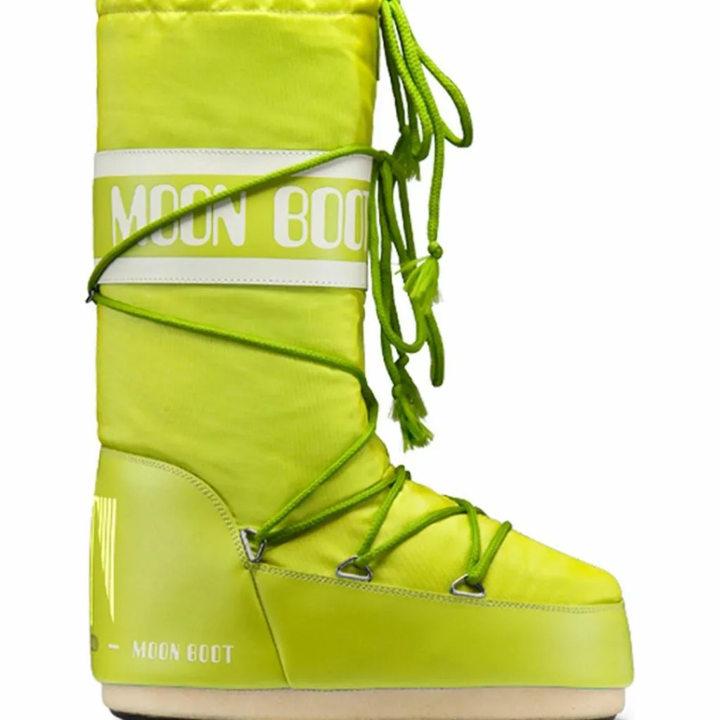 Moonboot Winterschuhe|Boots & Stiefel<· Moon Boot Nylon limette