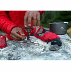 MSR Campingzubehör|Campingzubehör<· LowDown™Remote Stove Adapter -