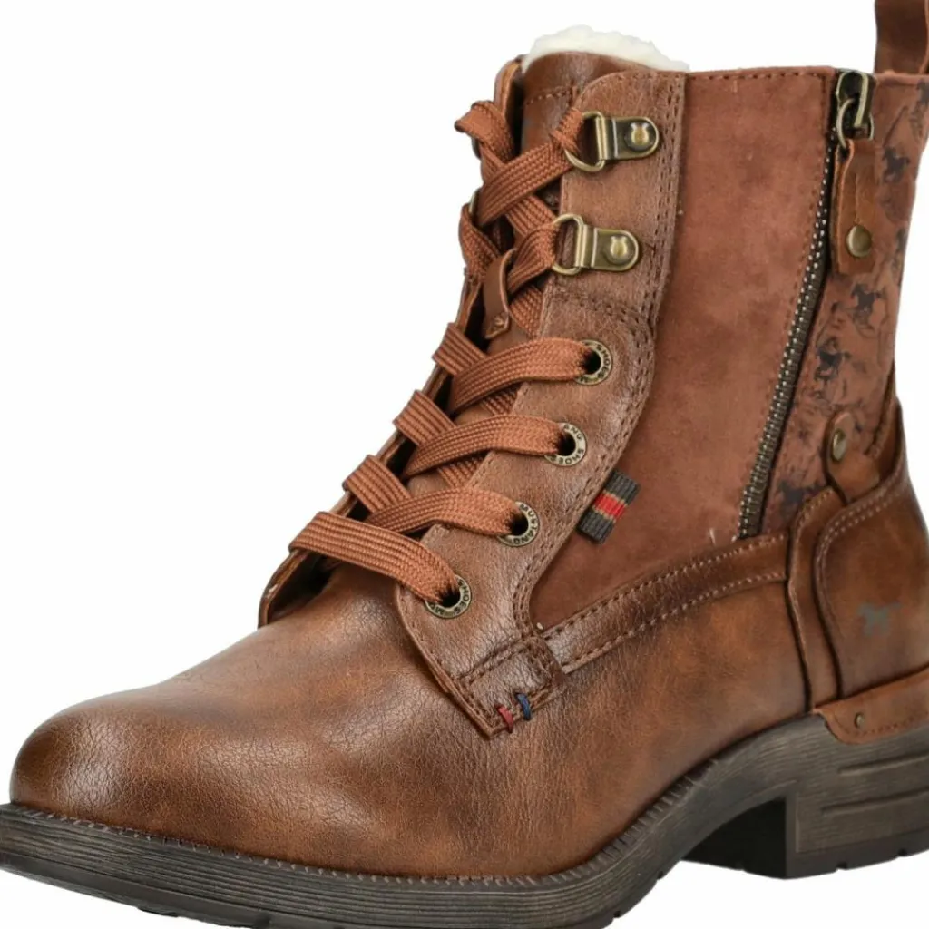 Mustang Winterschuhe|Boots & Stiefel<· Stiefelette Braun