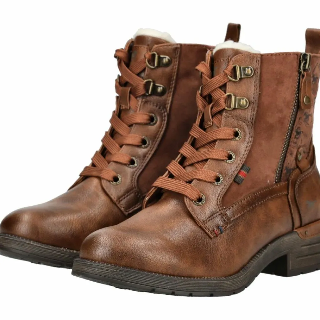 Mustang Winterschuhe|Boots & Stiefel<· Stiefelette Braun