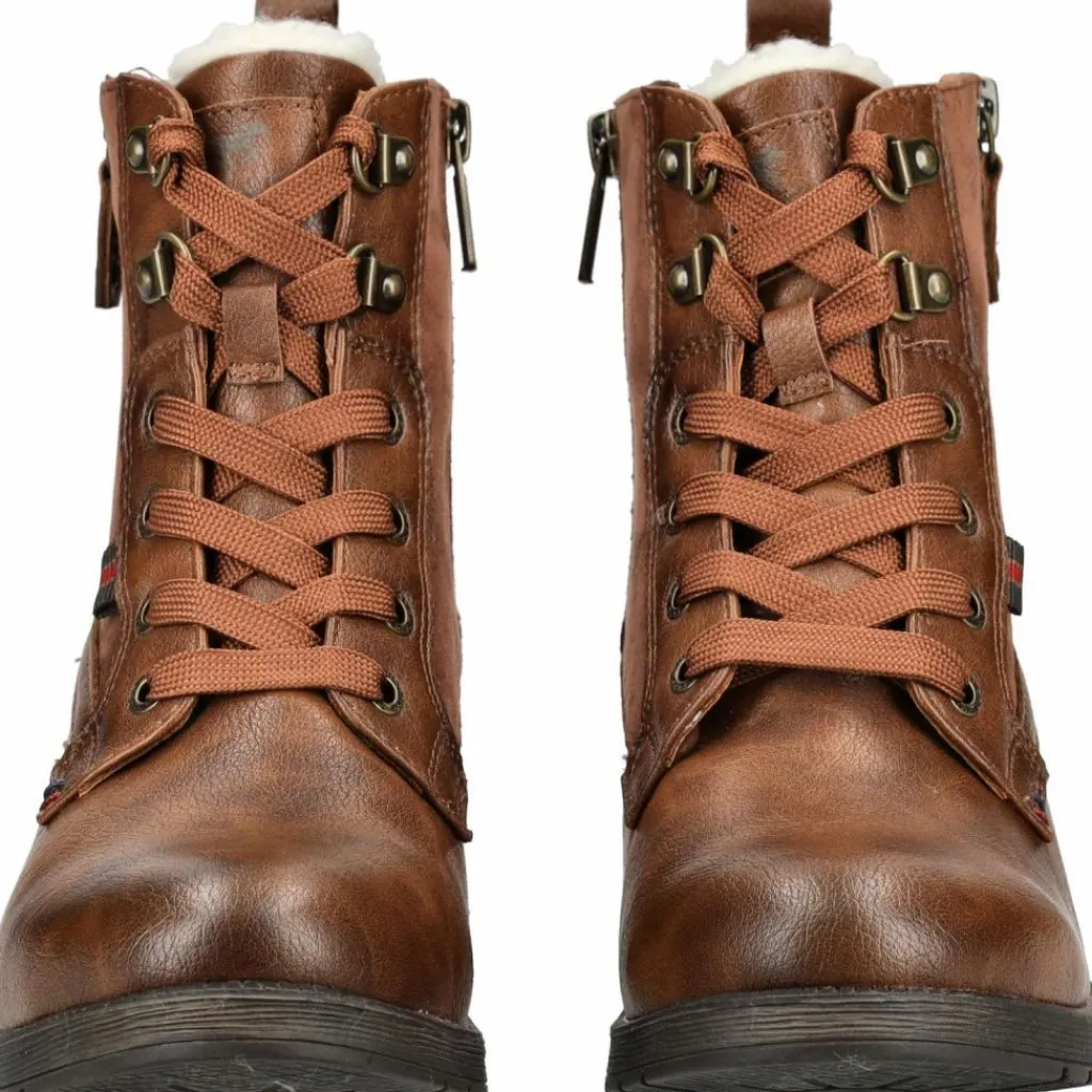 Mustang Winterschuhe|Boots & Stiefel<· Stiefelette Braun