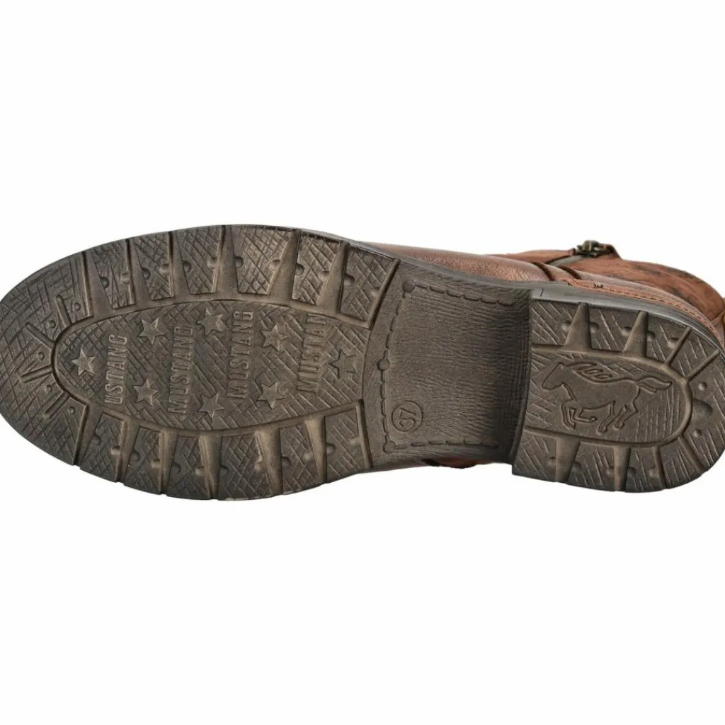 Mustang Winterschuhe|Boots & Stiefel<· Stiefelette Braun