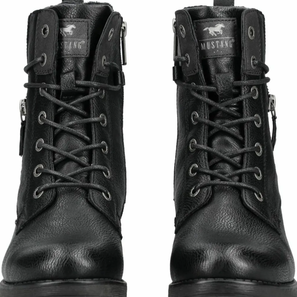 Mustang Winterschuhe|Boots & Stiefel<· Stiefelette Schwarz