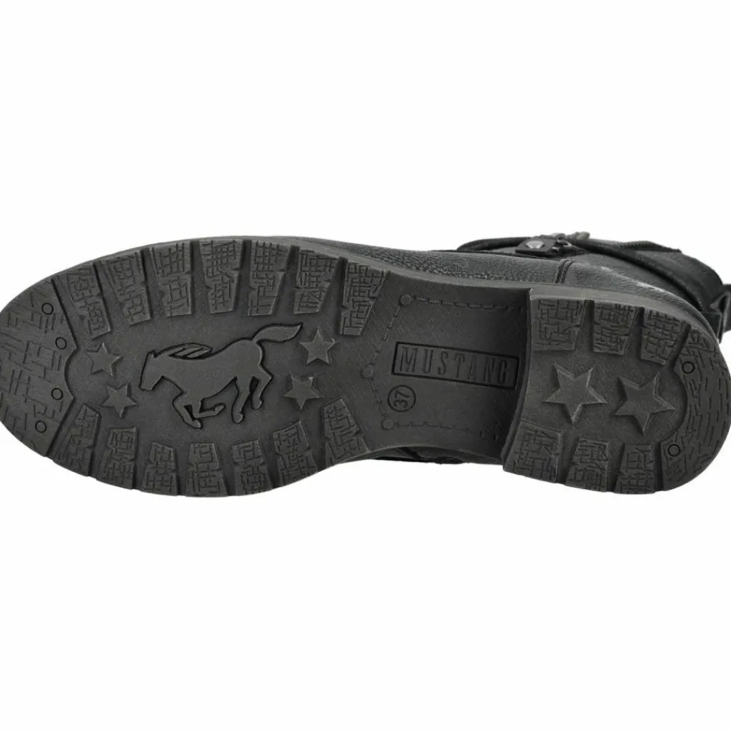 Mustang Winterschuhe|Boots & Stiefel<· Stiefelette Schwarz