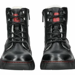 Mustang Boots & Stiefel<· Stiefelette Schwarz/Rot