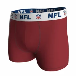NFL Unterwäsche<· Boxershort Dunkelblau/Rot/Schwarz