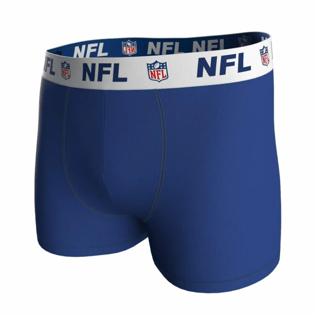 NFL Unterwäsche<· Boxershort Dunkelblau/Rot/Schwarz