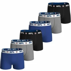 NFL Unterwäsche<· Boxershort Blau/Grau/Schwarz