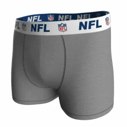 NFL Unterwäsche<· Boxershort Blau/Grau/Schwarz