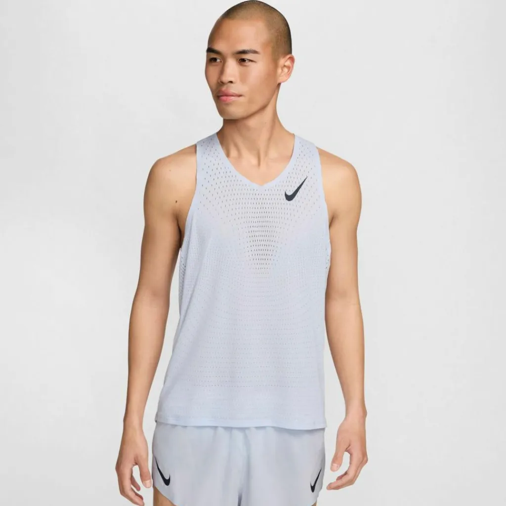 Nike Tops & Tanks<· Aeroswift football grey-dark obsidian