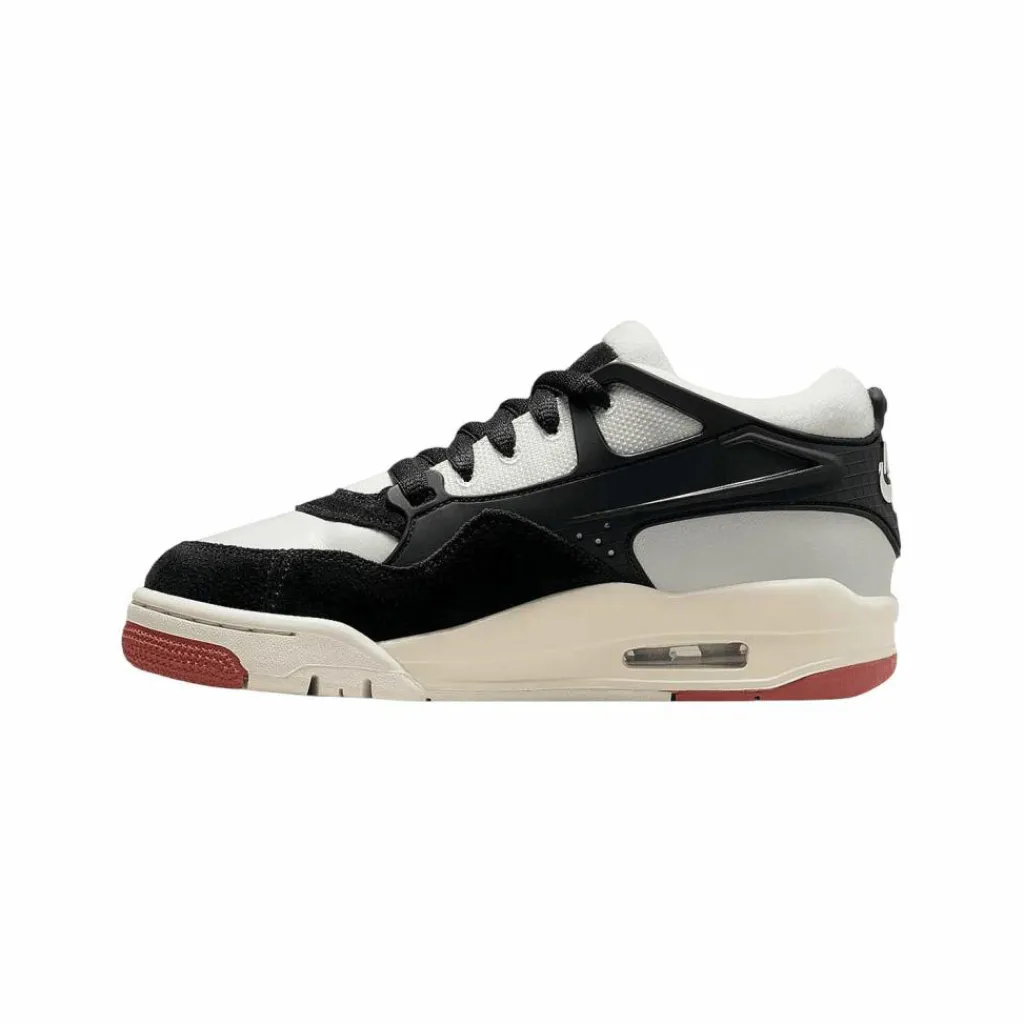 Nike Fußballschuhe<· Air 4 RM (GS) Bred Kids beigeschwarz