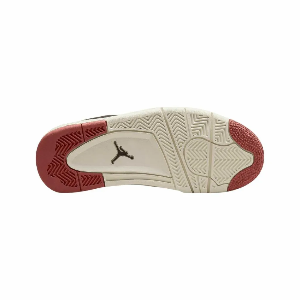 Nike Fußballschuhe<· Air 4 RM (GS) Bred Kids beigeschwarz
