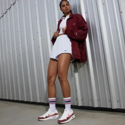 Nike Streetwear|Sneaker<· AIR MAX SC white-adobe-team red