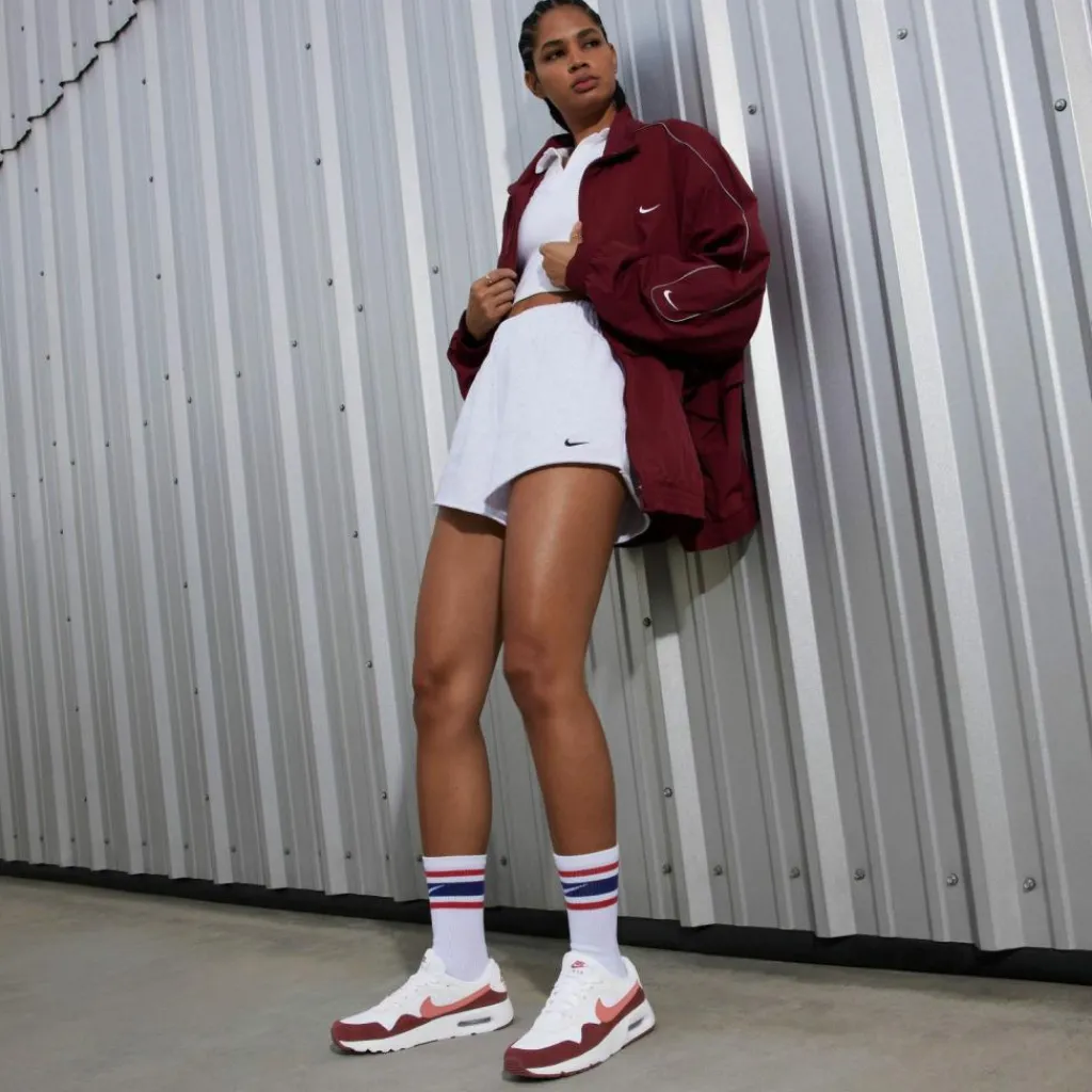 Nike Streetwear|Sneaker<· AIR MAX SC white-adobe-team red