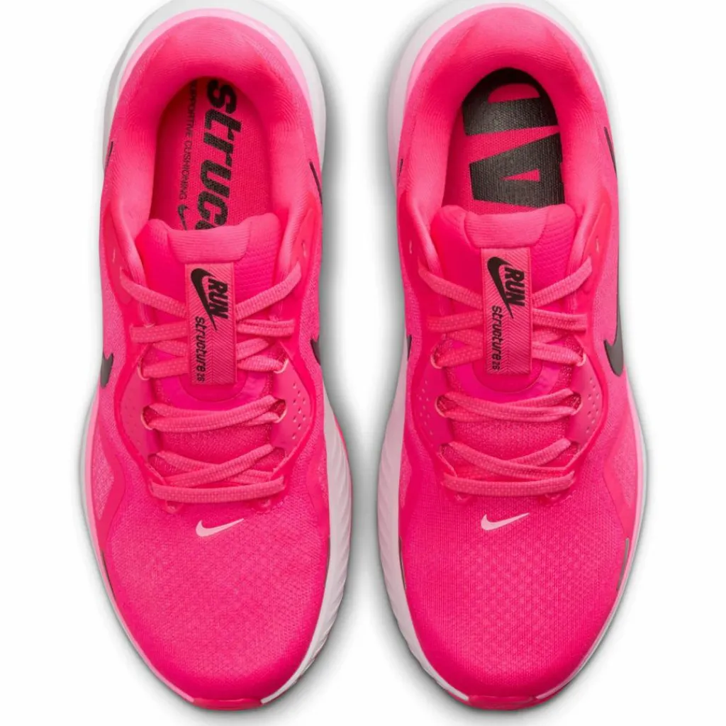 Nike Laufen|Laufschuhe<· AIR STRUCTURE 26 hyper pink-black-pink spell-white