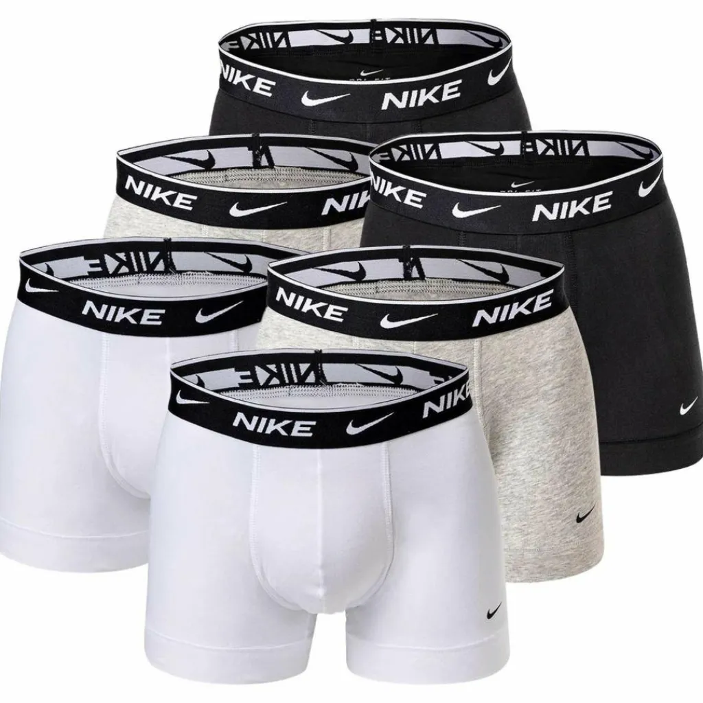 Nike Unterwäsche<· Boxershort Weiß/Grau/Schwarz