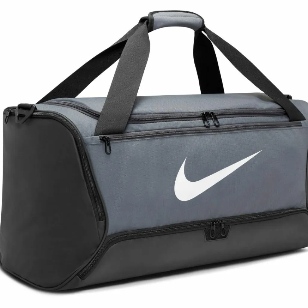 Nike Sporttaschen|Taschen<· Brasilia M-60L iron grey-black-white