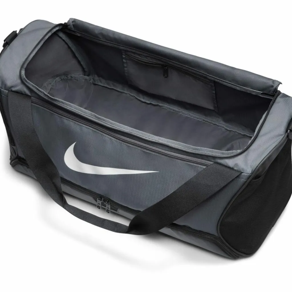 Nike Sporttaschen|Taschen<· Brasilia M-60L iron grey-black-white