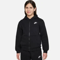 Nike Jacken|Pullover & Sweats<· Club black-white