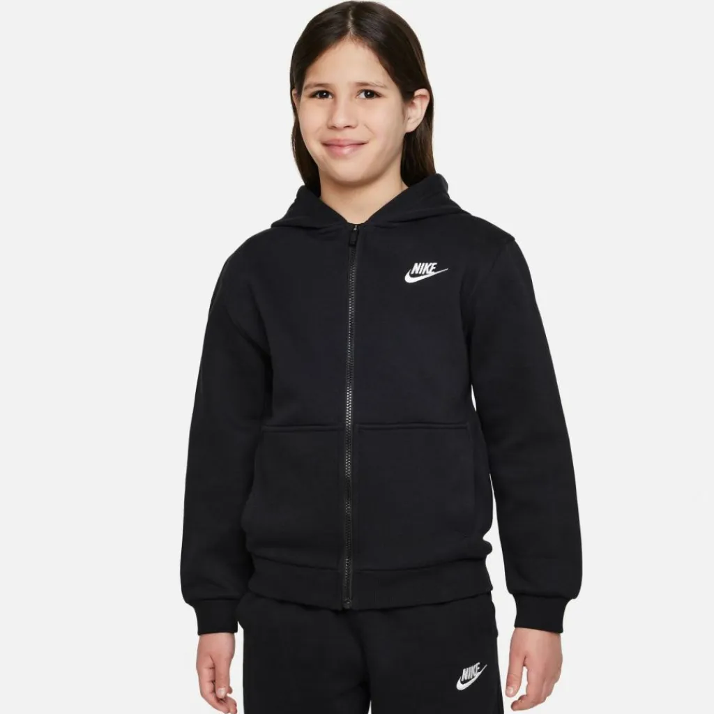 Nike Jacken|Pullover & Sweats<· Club black-white