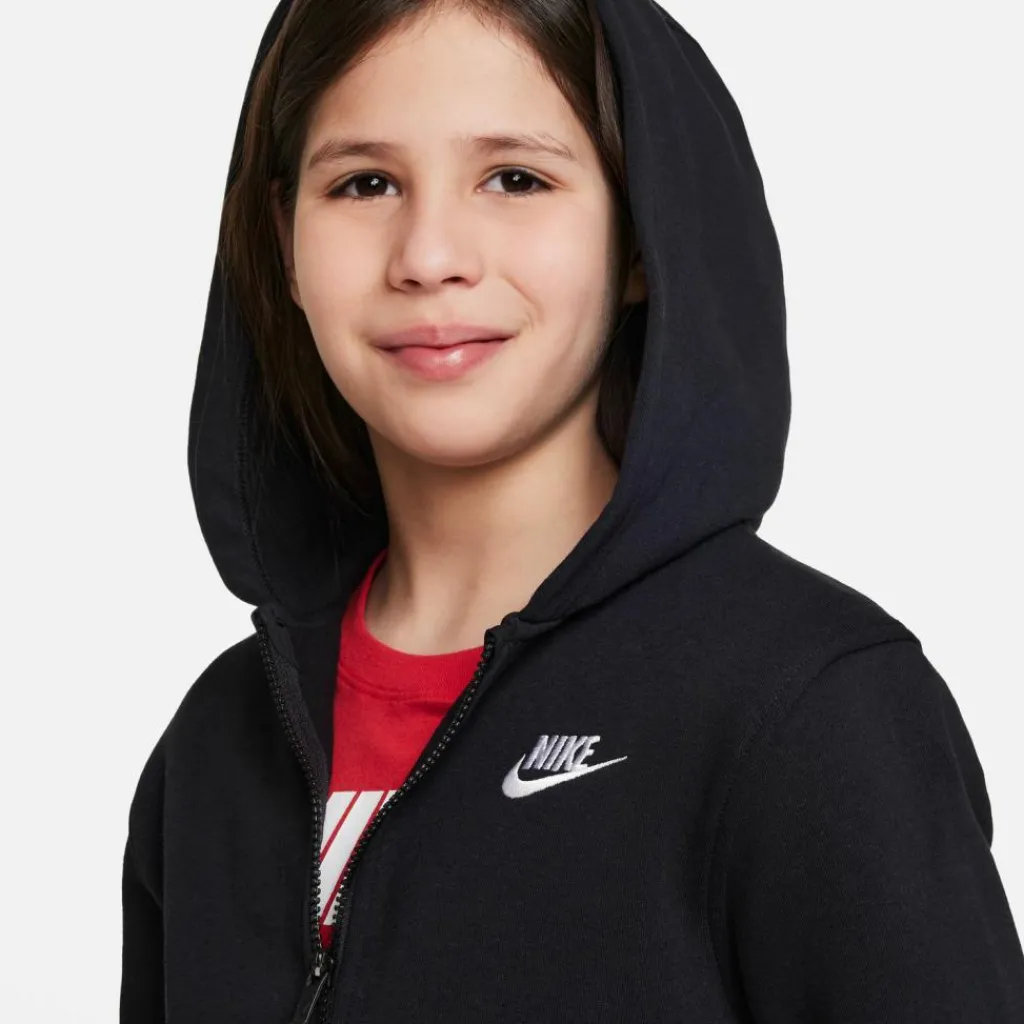 Nike Jacken|Pullover & Sweats<· Club black-white