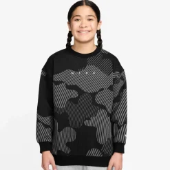 Nike Pullover & Sweats<· Club AOP black-white