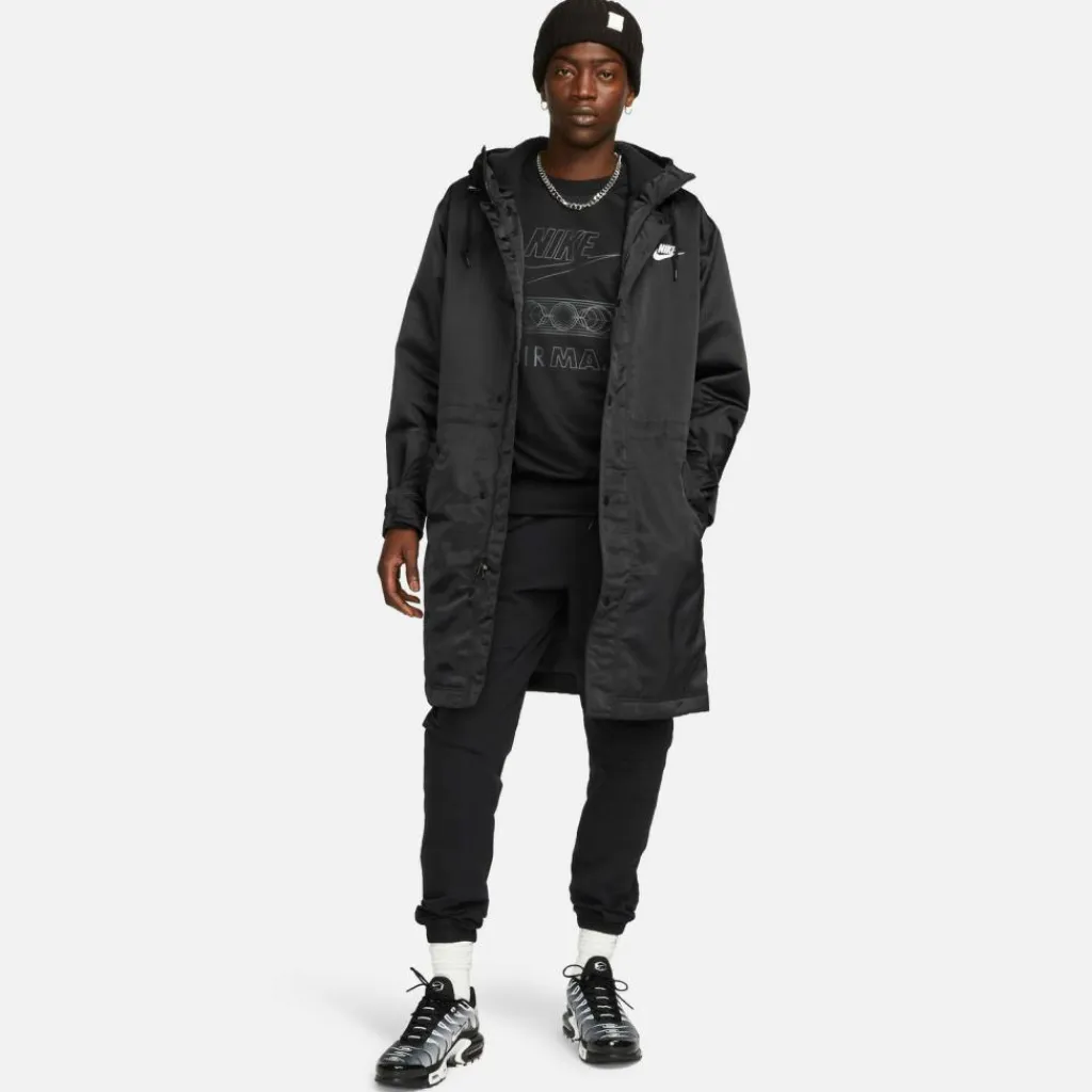 Nike Mäntel|Winterjacken<· Club Stadium black-white