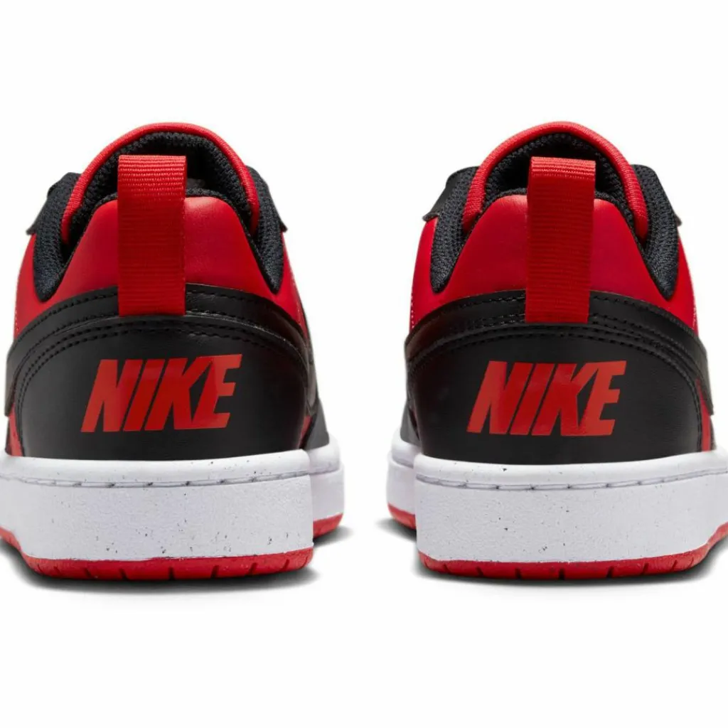 Nike Sneaker<· COURT BOROUGH GS university red-black-white